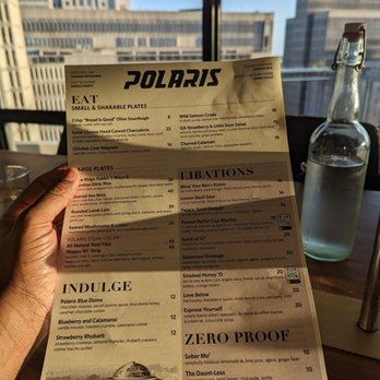 Polaris - Menu - American Near Me - Atlanta, Georgia Polaris - Menu - American Near Me - Atlanta, Georgia