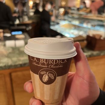 L.A. Burdick Handmade Chocolates - Hot milk chocolate - Chocolatiers & Shops Near Me - Cambridge, Massachusetts