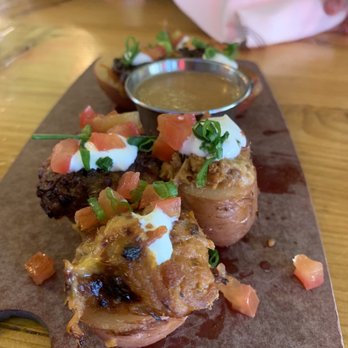 Happy Camper - Potato Skins - Pizza Near Me - Denver, Colorado Happy Camper - Potato Skins - Pizza Near Me - Denver, Colorado