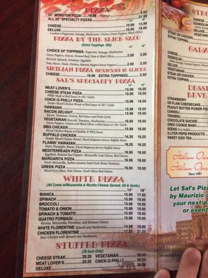 Menu photo 4 Sal's Pizzeria Virginia Beach, VA