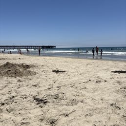 The beach