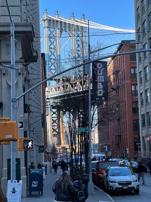 DUMBO Manhattan Bridge View by null