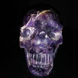 We Rock Rocks - Amethyst skull
