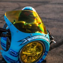 DNA Motor Lab - 2019 W800 Cafe - customized for a special reason. We worked with a customer to help support and spread the word about FH