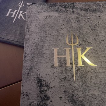 Gordon Ramsay Hell's Kitchen - Branded menu and napkin - Desserts Near Me - Washington, DC, District of Columbia