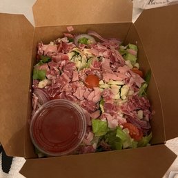 The Chopped Italian salad The Chopped Italian salad