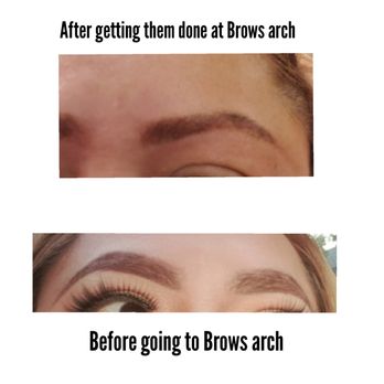 Brows Arch - The top photo was after getting my brow done, you can see the redness and how much was taken off compared to the bottom. :( - Henna Artists Near Me - San Jose, California Brows Arch - The top photo was after getting my brow done, you can see the redness and how much was taken off compared to the bottom. :( - Henna Artists Near Me - San Jose, California