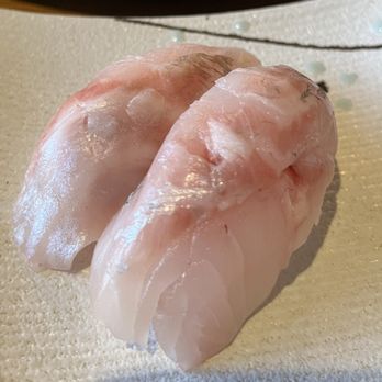 Thai Bar Shi - Seabass Nigiri - 2 pcs - Asian Fusion Near Me - Weymouth, Massachusetts Thai Bar Shi - Seabass Nigiri - 2 pcs - Asian Fusion Near Me - Weymouth, Massachusetts