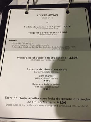 Menu photo 5 Cais de Angra Angra do Heroísmo, 20 Menu photo 5 Cais de Angra Angra do Heroísmo, 20