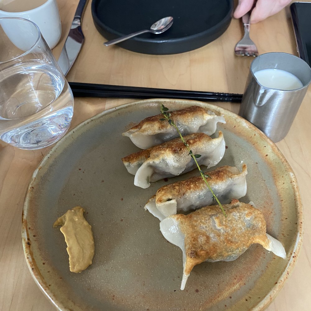 Goosefeather - Beef pot stickers. - Cantonese Near Me - Tarrytown, New York Goosefeather - Beef pot stickers. - Cantonese Near Me - Tarrytown, New York
