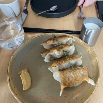 Goosefeather - Beef pot stickers. - Cantonese Near Me - Tarrytown, New York