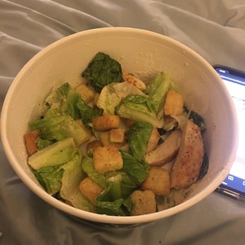 Buffalo Wild Wings - Chicken Caesar salad I paid $14.00 for was awful! Pieces of wilted, old lettuce and it barely covered the bottom of the container. - Chicken Wings Near Me - Seaside, California Buffalo Wild Wings - Chicken Caesar salad I paid $14.00 for was awful! Pieces of wilted, old lettuce and it barely covered the bottom of the container. - Chicken Wings Near Me - Seaside, California