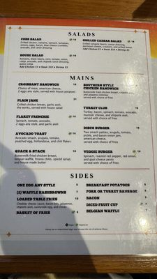 Menu photo 2 Disco Pancake Chicago, IL