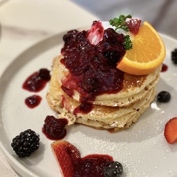Taste & Glory - Mascarpone Berries Pancakes - Breakfast & Brunch Near Me - San Mateo, California Taste & Glory - Mascarpone Berries Pancakes - Breakfast & Brunch Near Me - San Mateo, California