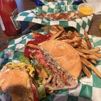 Ricks Roadhouse - Nittany burger. - Chicken Wings Near Me - Sharon, Pennsylvania