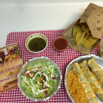 Mi Cancun - Flautua -chicken and beef ordered - Mexican Near Me - Morrisville, North Carolina Mi Cancun - Flautua -chicken and beef ordered - Mexican Near Me - Morrisville, North Carolina