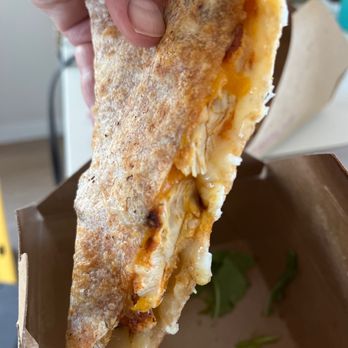 The Natural Cafe - Kids quesadilla and added chicken - Juice Bars & Smoothies Near Me - Santa Maria, California The Natural Cafe - Kids quesadilla and added chicken - Juice Bars & Smoothies Near Me - Santa Maria, California
