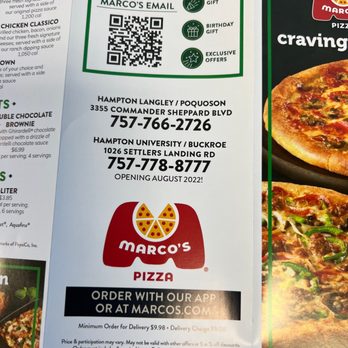Marco's Pizza - Pizza Near Me - Hampton, Virginia Marco's Pizza - Pizza Near Me - Hampton, Virginia