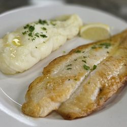 Made in Argentina - White fish, mashed potatoes