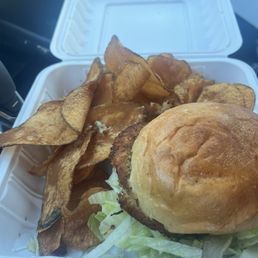 Crab Cake Burger Crab Cake Burger
