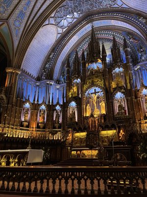 Notre-Dame Basilica of Montreal by null