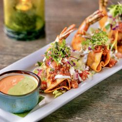 Sol Agave - Shrimp Taquitos