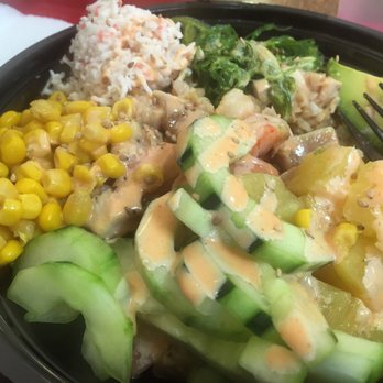 Poki Go - Albacore and shrimp with tons of spicy mayo! - Poke Near Me - Montebello, California Poki Go - Albacore and shrimp with tons of spicy mayo! - Poke Near Me - Montebello, California