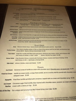Menu photo 2 Pesos Mexican Cantina Decatur, GA