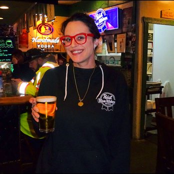 Almond Tree Lounge - After looking over the menu, and ordering a breakfast of "Bacon and Eggs," I ordered a draught beer to go with breakfast. - Dive Bars Near Me - Roseville, California