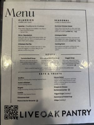 Menu photo 4 Live Oak Coffeehouse Bay City, MI Menu photo 4 Live Oak Coffeehouse Bay City, MI