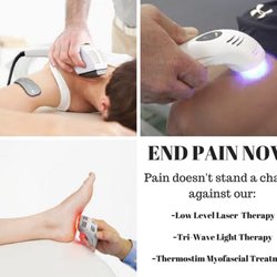 Lake Erie Spine & Injury Center - Low level laser light therapy and ThermoStim therapy
