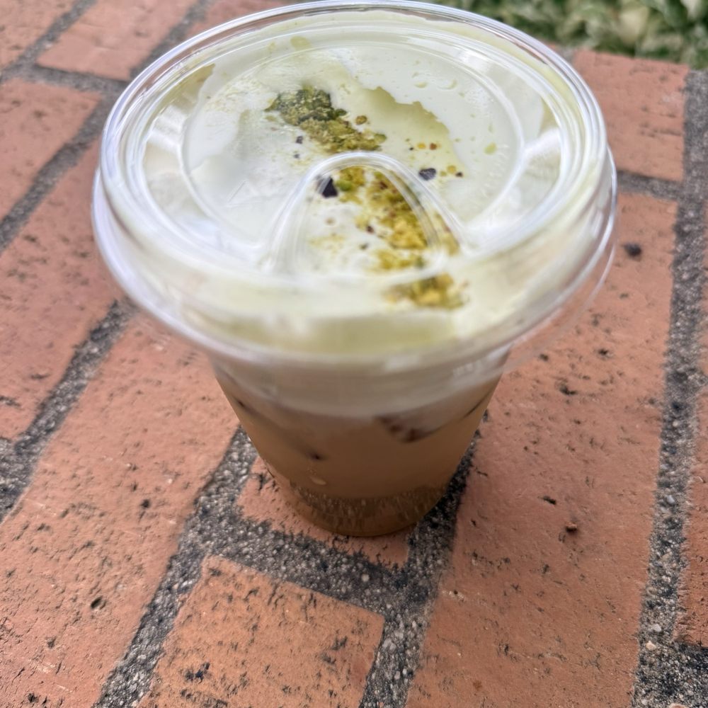 Re Coffee - Pistachio cream top - Desserts Near Me - Northridge, California