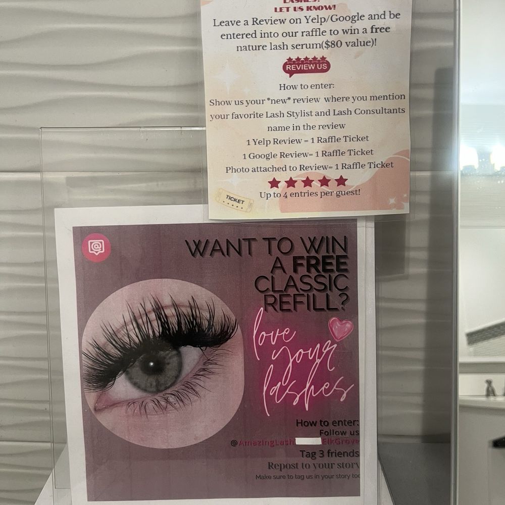 Amazing Lash Studio - Examples - Eyelash Service Near Me - Elk Grove, California