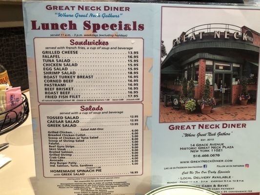 Menu photo 4 Great Neck Diner Great Neck, NY Menu photo 4 Great Neck Diner Great Neck, NY