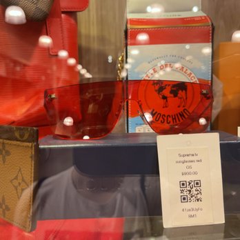 Laced - Supreme LV Sunglasses Red OS ($900) - Shoe Stores Near Me - Boston, Massachusetts