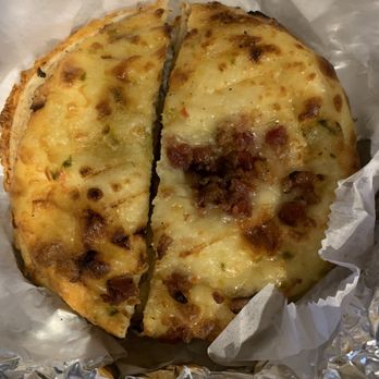 Ruby’s Bagels - Cheddar Habanero Bacon Bagel - Bagels Near Me - Summerville, South Carolina Ruby’s Bagels - Cheddar Habanero Bacon Bagel - Bagels Near Me - Summerville, South Carolina