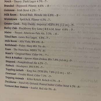Sturbridge Porterhouse - Awesome beer list.  All were hits! - American Near Me - Sturbridge, Massachusetts