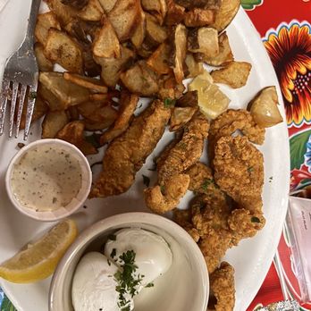 Elizabeth's Restaurant - Bayou dish: cat fish - Southern Near Me - New Orleans, Louisiana Elizabeth's Restaurant - Bayou dish: cat fish - Southern Near Me - New Orleans, Louisiana