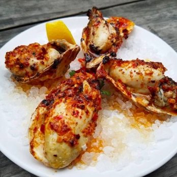 Mekelburg's - Sambal Butter Roasted Oysters - Bars Near Me - Brooklyn, New York Mekelburg's - Sambal Butter Roasted Oysters - Bars Near Me - Brooklyn, New York