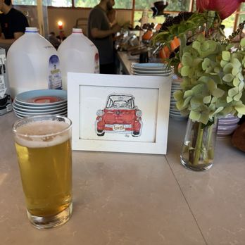 Isetta Cafe Bistro - Red truck lager - Cafes Near Me - West Vancouver, British Columbia
