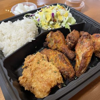 Goobne Chicken - Pepper Crispy Chicken Platter (TikTok: @justandyvu) - Korean Near Me - Westminster, California