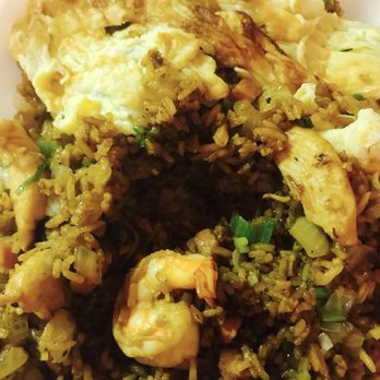Dragons Place - Special fried rice with egg, again their shrimp were NOT that baby shrimp, pretty decent size - Chinese Near Me - Saint Louis, Missouri