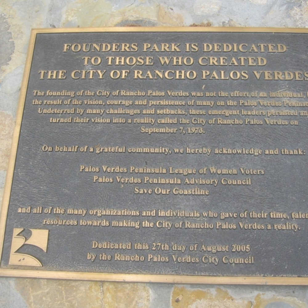 Founder's Park - Parks Near Me - Rancho Palos Verdes, California