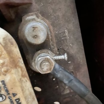 San Tan Golf Carts - Screw driven into battery terminal - Golf Cart Dealers Near Me - Apache Junction, Arizona