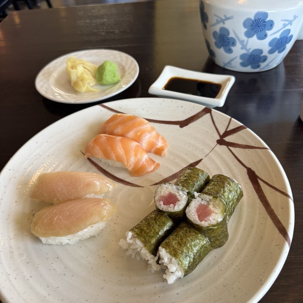 Daiki Sushi - White tuna nigiri, salmon nigiri, teka 67. Tekka Maki - Japanese Near Me - San Mateo, California Daiki Sushi - White tuna nigiri, salmon nigiri, teka 67. Tekka Maki - Japanese Near Me - San Mateo, California