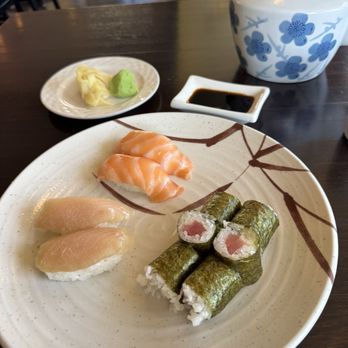 Daiki Sushi - White tuna nigiri, salmon nigiri, teka 67. Tekka Maki - Japanese Near Me - San Mateo, California Daiki Sushi - White tuna nigiri, salmon nigiri, teka 67. Tekka Maki - Japanese Near Me - San Mateo, California