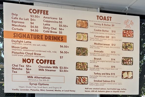Menu photo 1 Daylight & Moon Cafe Ventura, CA Menu photo 1 Daylight & Moon Cafe Ventura, CA