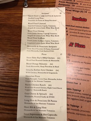 Menu photo 2 Pizzeria Manninos Pitman, NJ