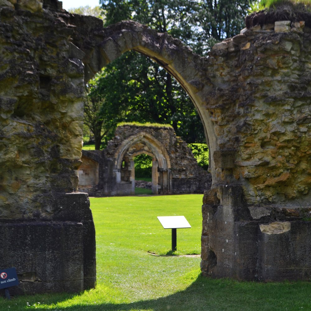 Hailes Abbey - The ruins of Hailes Abbey in May - Museums Near Me
