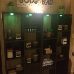 Natural High Wellness Center - They even have a body bar where you can mix your own scrubs.
